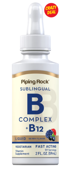 B COMPLEX + B12 SUBLINGUAL LÍQUIDO