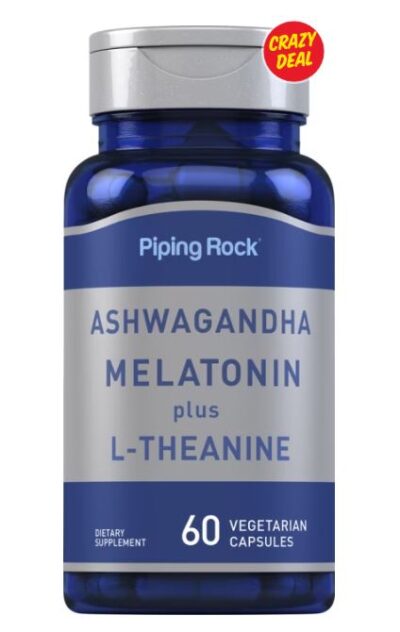 ASHWAGANDHA MELATONINA MÁS L-TEANINA