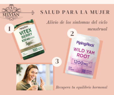 COMBO VITAMÍNICO PARA MUJER